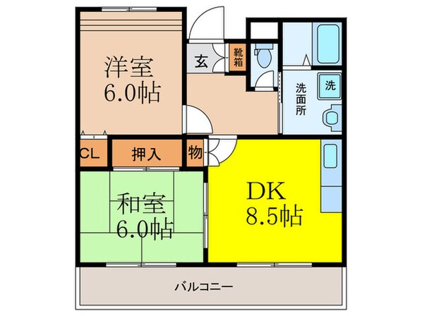 ピア・ウィングの物件間取画像